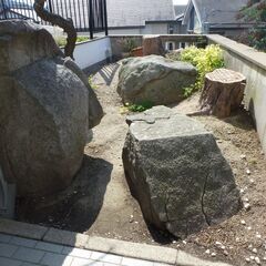 庭石、切り株徹去、福岡、工事屋コウチャン