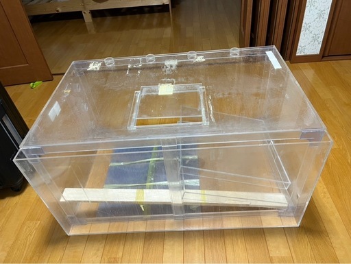 アクリルのペットケージ　2個