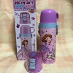 ソフィア　ステンレス　水筒　ディズニー　アナ　ラプンツェル