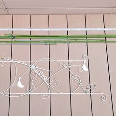 【引き取り】園芸でツルを巻く用のフェンス、長いポール