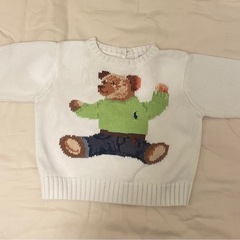 Ralph Lauren ポロベアニットセーター 9M（70㎝）