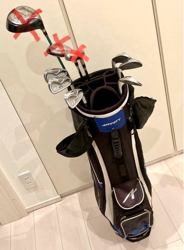 Srixon スリクソン  【アイアン】（ゴルフバック付き）
