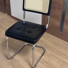 [美品] ダイニングチェア　ラタン　椅子