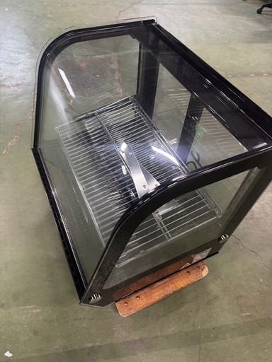 【美品】レマコム冷蔵ショーケース　キッチンカーなどにオススメ小型丸型120ℓ 