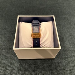 USPA アナログ 腕時計 ネイビーの画像