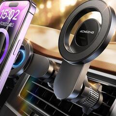 ♥️新品未使用♥️スマホホルダー 車 マグネット　超強磁力 エア...
