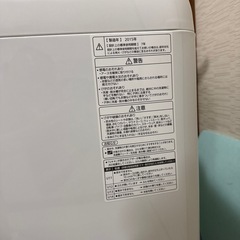 5/5以降で引き取りできる方　パナソニック製洗濯機　7.0kg 2015年の画像