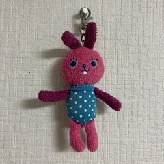 うさぎ　ウサギ　キーホルダー　ぬいぐるみ