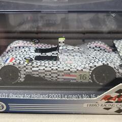 EBBRO エブロ 1/43 ミニカー★レーシングカーコレクション 童夢 S101 #16 ルマン 2003 未開封品の画像