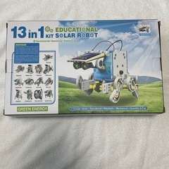 プログラミング おもちゃ 13-in-1 ソーラーロボットキット 知育玩具の画像