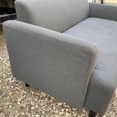  EJ573番✨IKEA　二人がけソファの画像