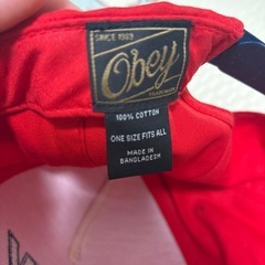 新品　OBEY キャップ　　の画像