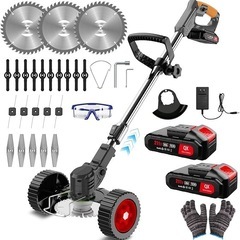 新品‼️ 草刈り機 充電式 強力電動草刈り機 高回転数 高性能 ...