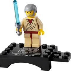 凸LEGO凸【新品未開封】廃盤 レゴ30624 スター・ウォーズ オビ=ワン・ケノービ コレクタブルミニフィギュア 20周年記念モデル ★レアの画像