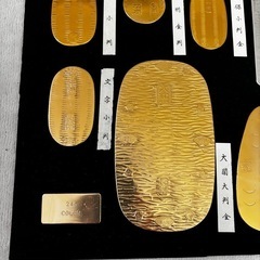 開運　福小判 大判 壁掛け 美術工芸品 額装　古銭　コレクション 芸術素材の画像