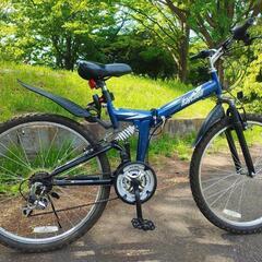 おしゃれ折りたたみマウンテンバイク 18-Speed