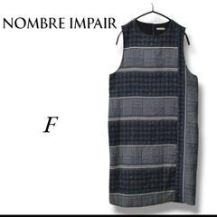 NOMBRE IMPAIR　ノンブルアンペール　ノースリーブワン...