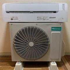 🉐絶品お買得①‼️6畳用❗️2022年❗️取付込❗️ハイセンスエアコン
