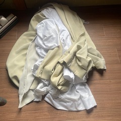 (取引中
)カーテン  レース付 4枚組 高さ200cm×幅150