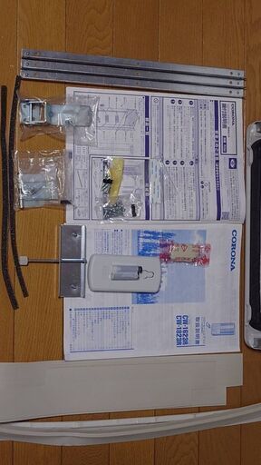 コロナ 窓用エアコン 冷房専用 CW-1823R 2023年 本体・リモコンのみ