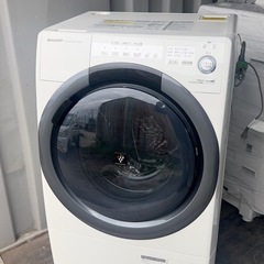 🔥🔥シャープ7kg19年購入🔥🔥→右開き✨❗️ 7kgドラム式洗...