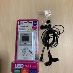 18日迄で掲載終了‼️TOSHIBA ワイドAMFMラジオ 