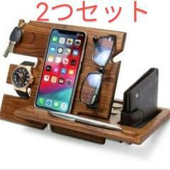 デスクオーガナイザー 誕生日プレゼント男性 人気 スマホスタンド父の日