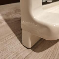 浴室キャビネット　鏡付きの画像