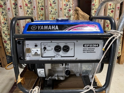 発電機 動作確認済 ヤマハ EF23H 60Hz 西日本