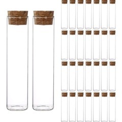 HAMILO ガラス瓶 【新品】60ml コルク栓付き 80本セ...