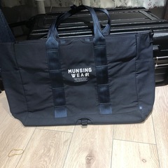 MUNSING WEAR マンシングウェア ネイビー トートバッグ
