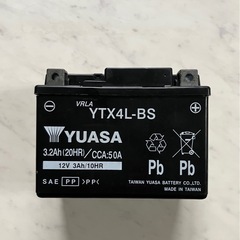 ユアサ バッテリー YTX4L-BS