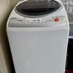 5月7日取り引き希望‼︎　TOSHIBA 洗濯機 7Kg 　乾燥...