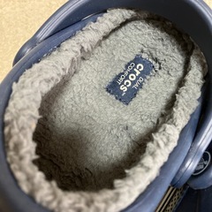 クロックス　ボア　ネイビー　25cmの画像