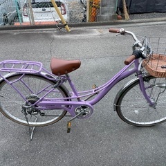 女子児童用自転車　26インチ
