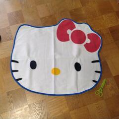 札幌にて5月4日まで！キティ　フリース　膝掛け　未使用