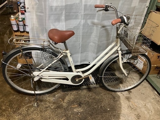 【26インチ　内装3段変速　LEDオートライト】整備済！販売証明付！一部地域送料無料！