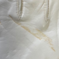 未使用「イタリア製の白い革手袋」無料でお譲りします。の画像