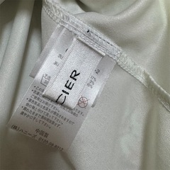 【CIER 】フラワープリント フレアスカート Lの画像