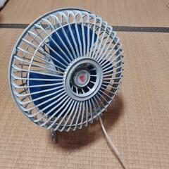 レトロ小型扇風機