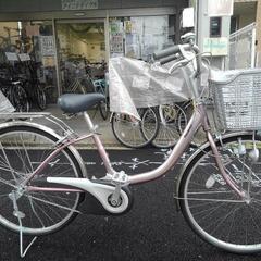 中古自転車３５２８　元電動　パナソニック　２６インチ　ギヤなし　...