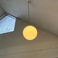 【吊り下げ照明 丸型ガラスシェード】／店舗改装・新築建て替えに伴...
