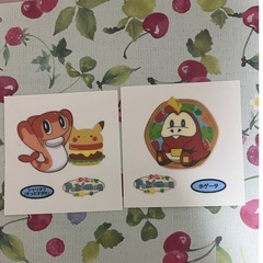 ポケモンパンのシール3枚