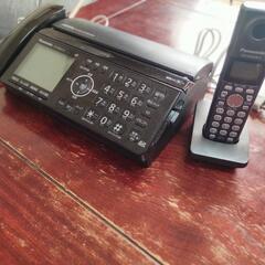 パナソニック製子機📞付きFAX電話親機の画像