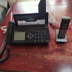 パナソニック製子機📞付きFAX電話親機
