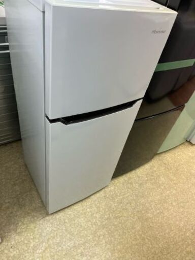 ハイセンス 2ドア冷凍冷蔵庫 　120ℓ　2020年製