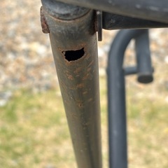 【取引先決定】ガーデン用のガラステーブルの画像