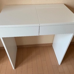 IKEA イケア ドレッシングテーブル ドレッサー ホワイト　ブリムス