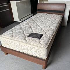 最高級 関家具＆KingsDown シングルベッド、幅98cm ...