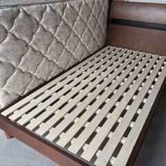 最高級 関家具＆KingsDown シングルベッド、幅98cm Used/キレイの画像